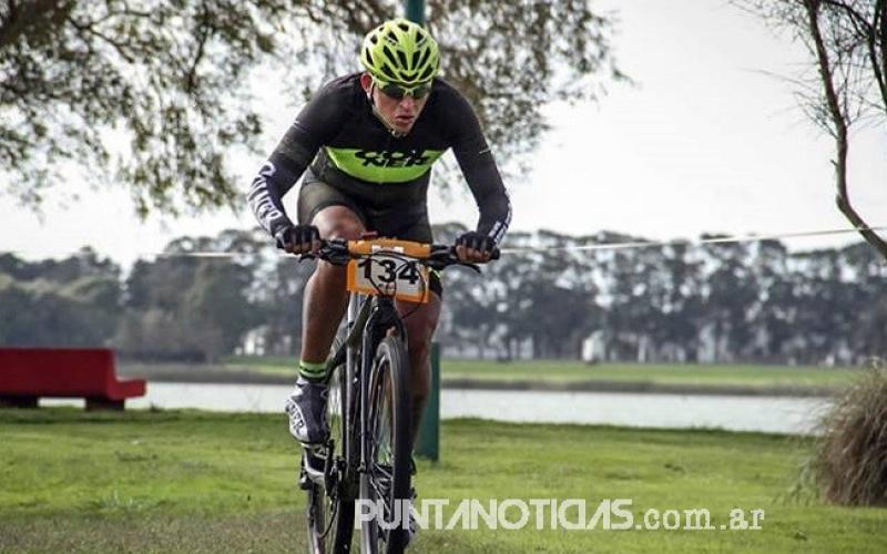 Matías Pollio segundo en la jornada inaugural del Campeonato de Rural Bike de Laprida