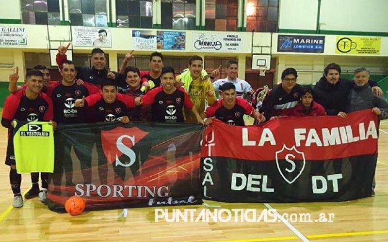 Sporting se apoderó del tramo regular en el Futsal de Primera