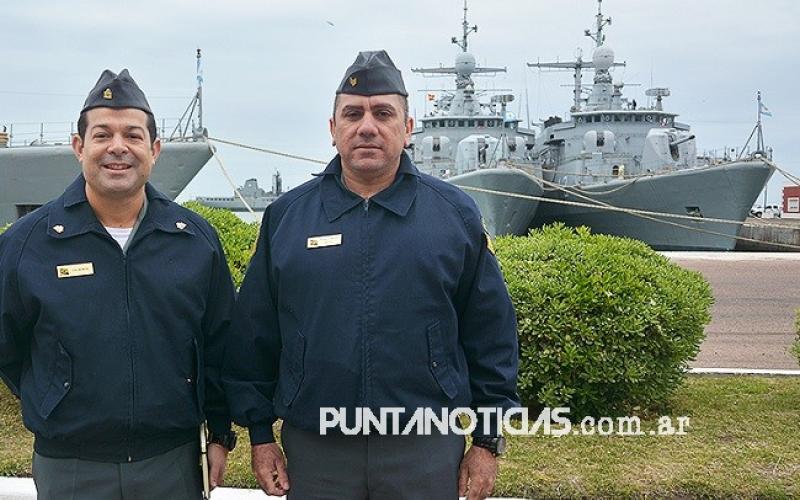 Personal de la Marina de Brasil realiza intercambio profesional en Puerto Belgrano