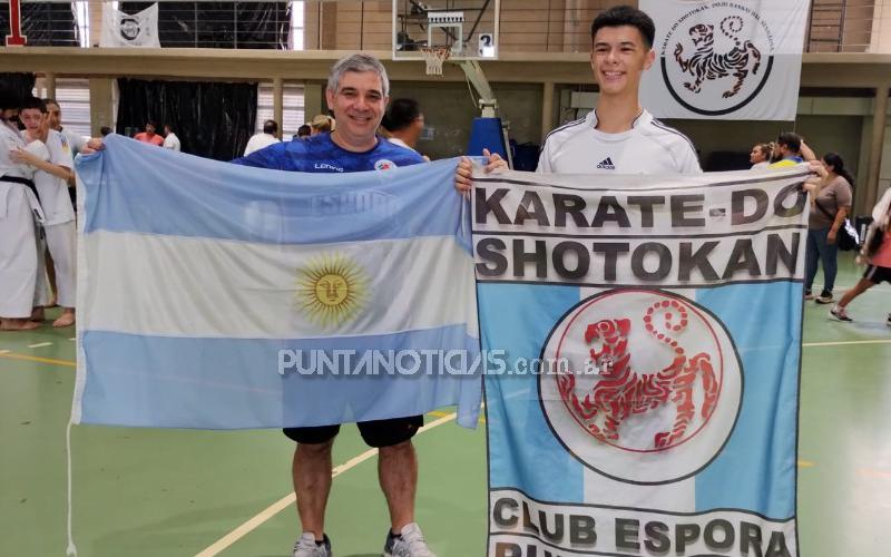 Puntaltense será parte de la Selección Argentina de Karate JKA y competirá en el Mundial de Japón