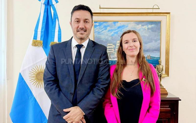 La diputada Gómez se reunió con el Ministro de Defensa: “El Gobierno tiene previsto inversiones para Puerto Belgrano”