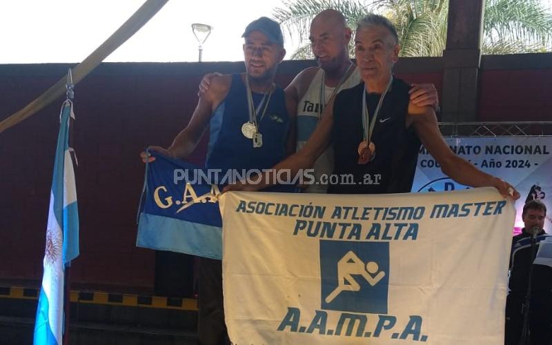 Puntaltense medalla de bronce en el Campeonato Nacional Máster de Cross Country