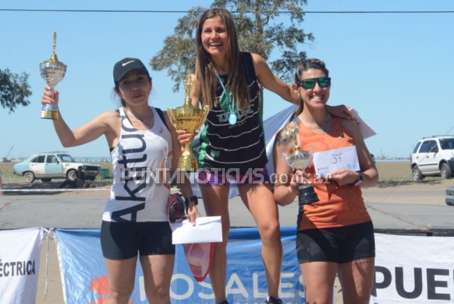 Manuel Córsico y Romina Cecilia ganaron la tercera edición de la Carrera del Puerto