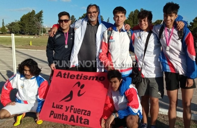 Puntaltenses se subieron al podio en certamen de Atletismo en Bahía Blanca