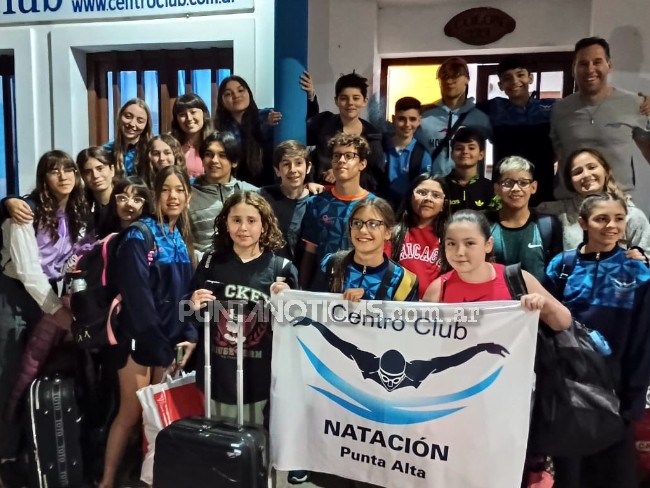 Brillante actuación del equipo de Centro Club en el Torneo Provincial de Natación 