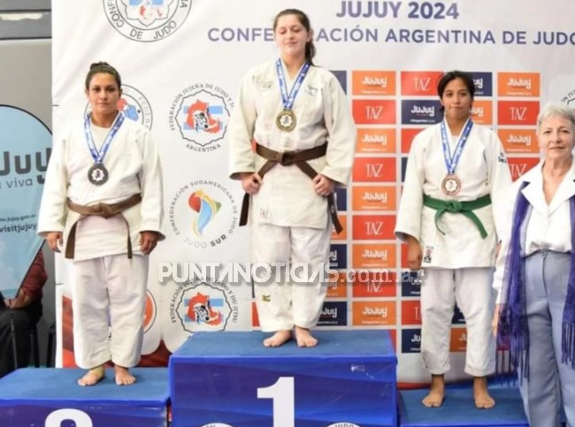 Galo Ledesma, Claudio Colavitti y Micaela Anachuri se colgaron medallas en el Campeonato Nacional Clausura de Judo 