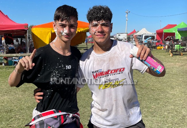 Joaquín Silva gritó campeón en la Asociación Bahiense de Karting