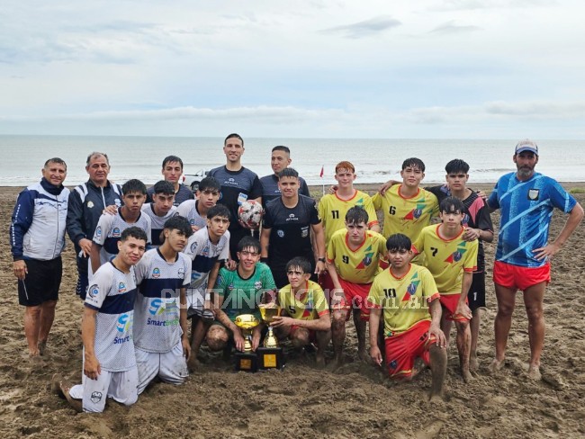 En Pehuen Co, se disputó el Torneo Sub 15 de Fútbol Playa de AFA