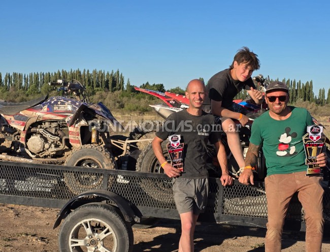 Lucio Olariaga se consagró campeón en el certamen MX y ATV de Punta Verde