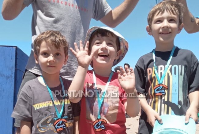 Conrado Pieragostini medalla de plata en el Torneo Nacional de Parkour