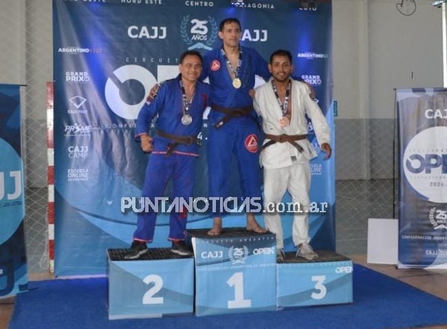 Puntaltenses se subieron al podio en el Open Río Negro – General Roca organizado por la Confederación Argentina de Jiu-Jitsu