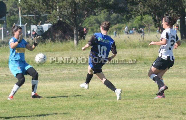 Con los gritos de Mattos y Olmedo, Puerto Belgrano ganó en la “A” del Femenino 