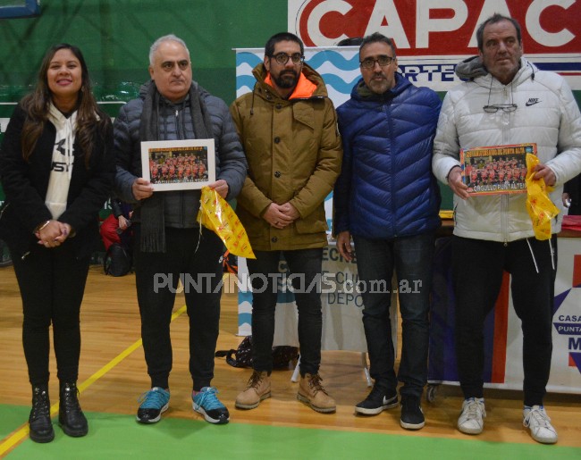 Una fiesta del Básquet, que terminó con la Selección de Punta Alta levantando la “Copa 126° Aniversario”