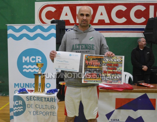 Una fiesta del Básquet, que terminó con la Selección de Punta Alta levantando la “Copa 126° Aniversario”