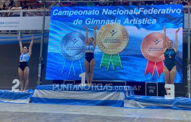 Sofía López brilló en el Torneo Nacional Federativo de Gimnasia Artística