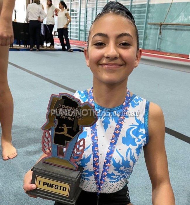 Xiomara Pardo brilló en el Torneo Regional Federativo 2024 de Gimnasia Artística 