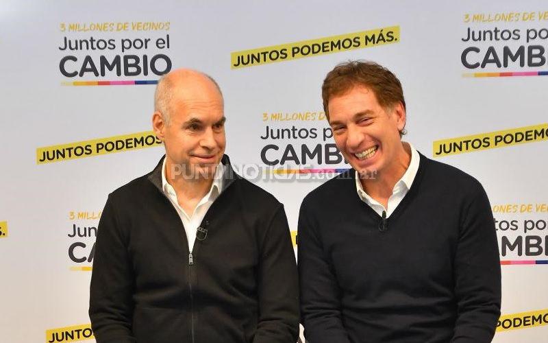 Larreta y Santilli caminarán por el Centro 