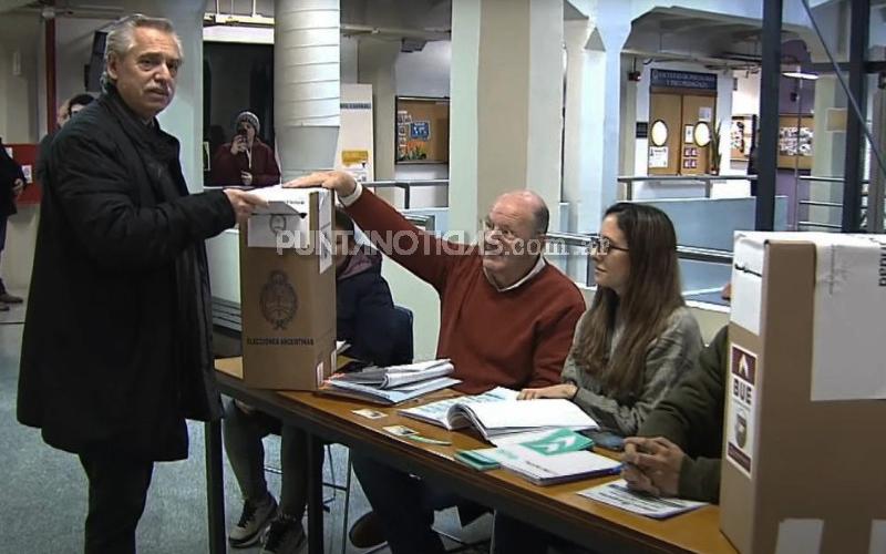 Alberto Fernández: "Siempre que se vota, Argentina se transforma en un país mejor"