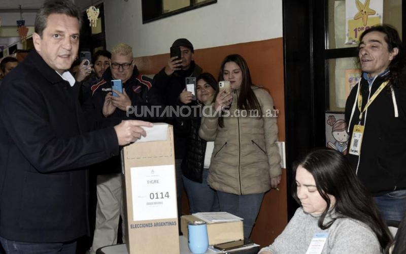 Massa: "Es importante que la gente vote y participe"