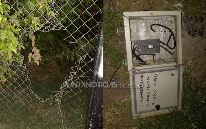 Sporting denunció vandalismo en la cancha de Hockey