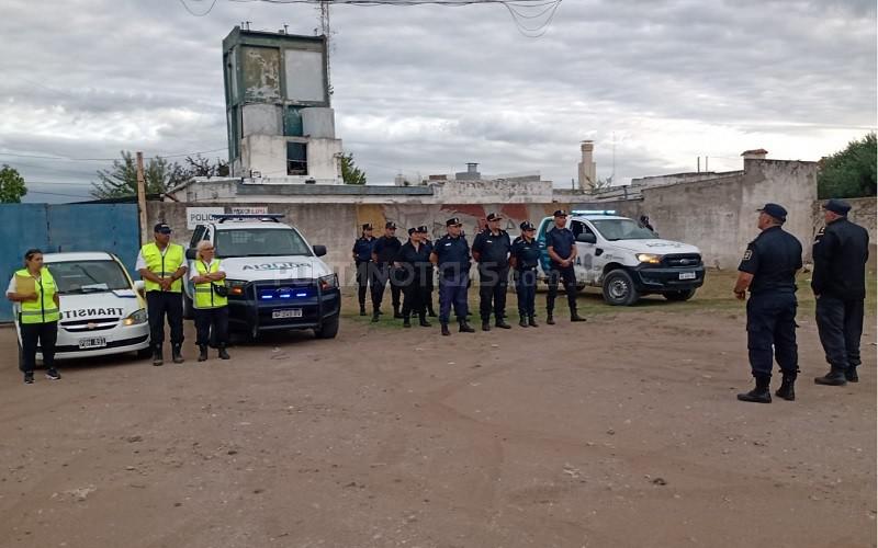 Policía y Tránsito realizaron operativos de control en la ciudad