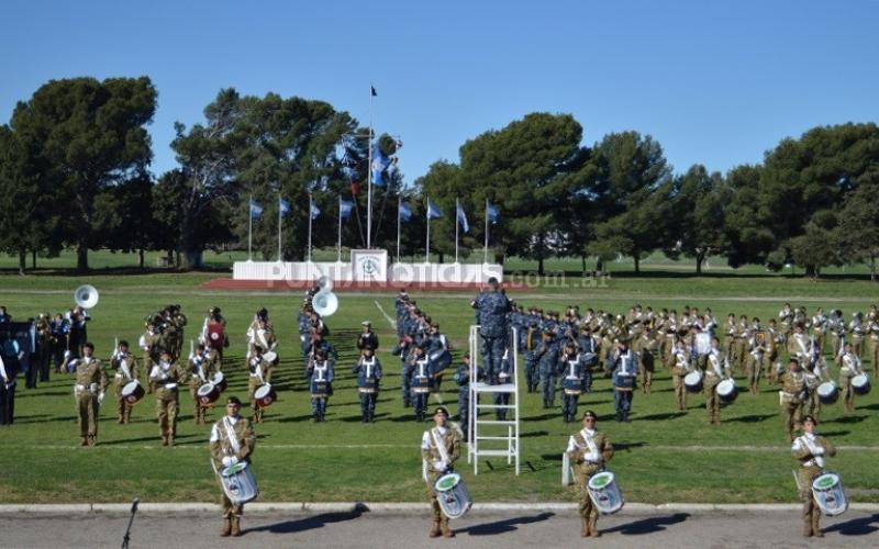 Se realizó con éxito el Encuentro Regional de Bandas Militares