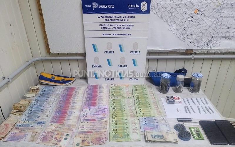 Lo interceptaron en un operativo policial con marihuana