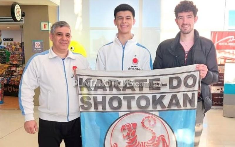 Arturo Ríos y Facundo Chanquia rumbo a Japón para afrontar el Mundial de Karate JKA