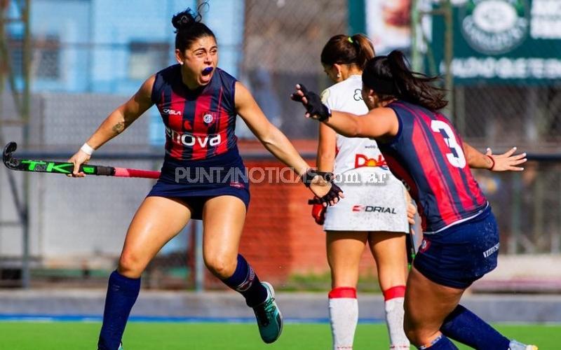 Luciana Argüello anotó un tanto en la victoria de San Lorenzo 