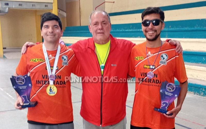 “Pachi” Salinas subcampeón en el Nacional de Tenis para Ciegos y nuevo número 1 del ranking de Argentina 