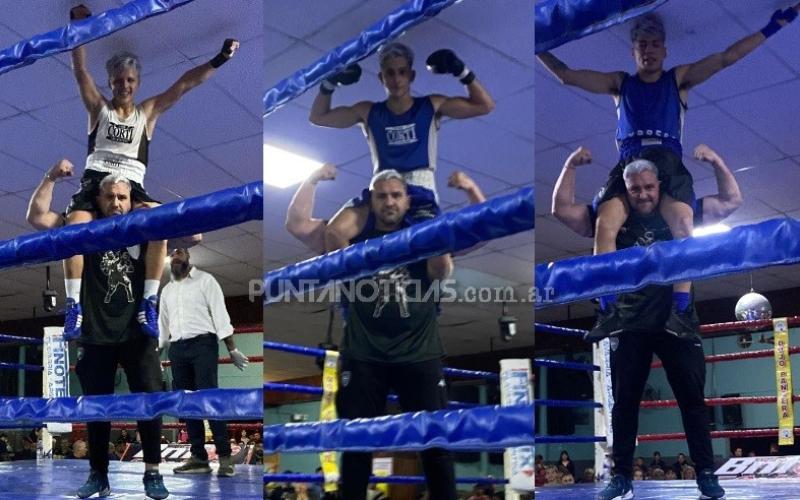 Puntaltenses triunfaron en velada de Boxeo en Olavarría 