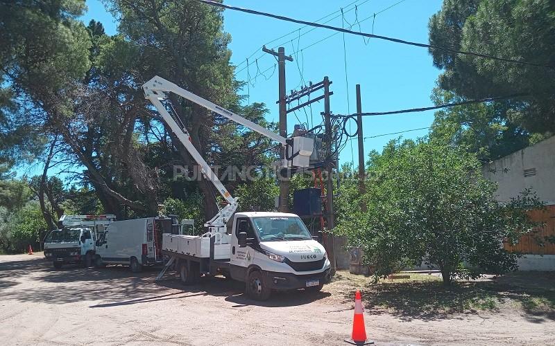 Un corte no programado de energía afectó a varias localidades rosaleñas