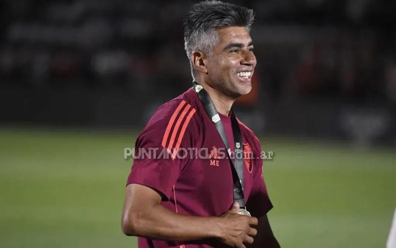 Marcelo Escudero levantó el Trofeo de Campeones de Reserva con River Plate