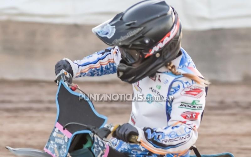 Magdalena Bouscayrol fue finalista en la primera fecha del Campeonato Internacional de Speedway