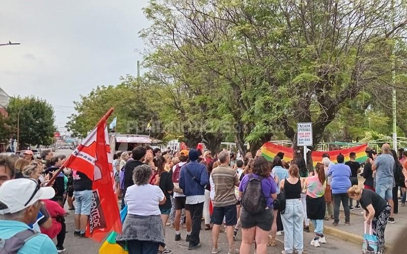 En Punta Alta también se realizó una jornada en defensa de las mujeres y disidencias