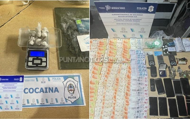 Encontraron cocaína en un allanamiento por una denuncia de “hurto de automotor”